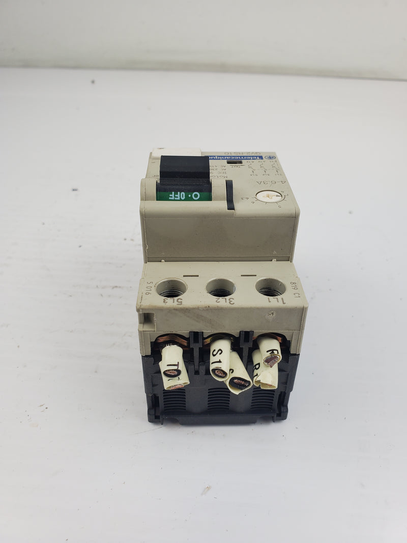 Telemecanique GV2-RS10 Motor Circuit Breaker 4-6.3A