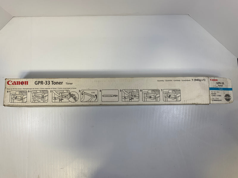 Canon GPR-33 Toner Cyan Open Box