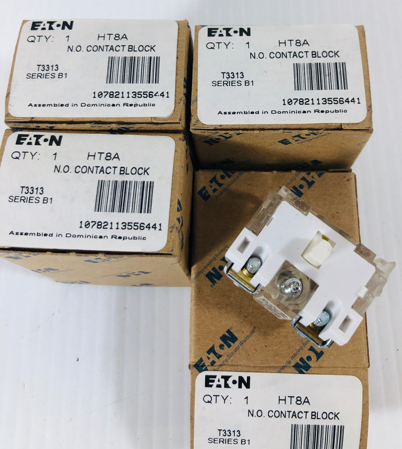 Eaton HT8A Contact Block Normally Open (Lot of 4)