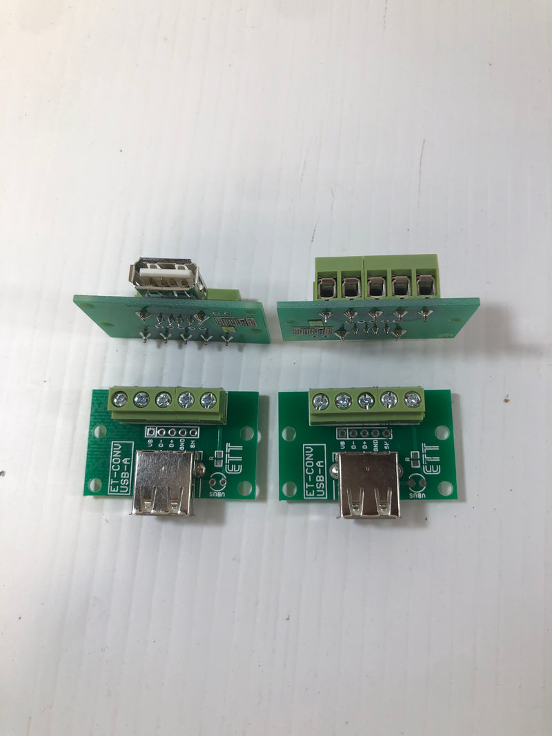 ET-CONV USB-A Board Lot of 4