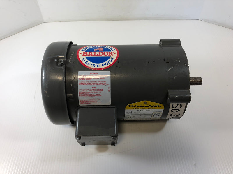 Baldor VM3531 1/4 HP 3 Phase 56C 1140 RPM Electric Motor 1140 RPM