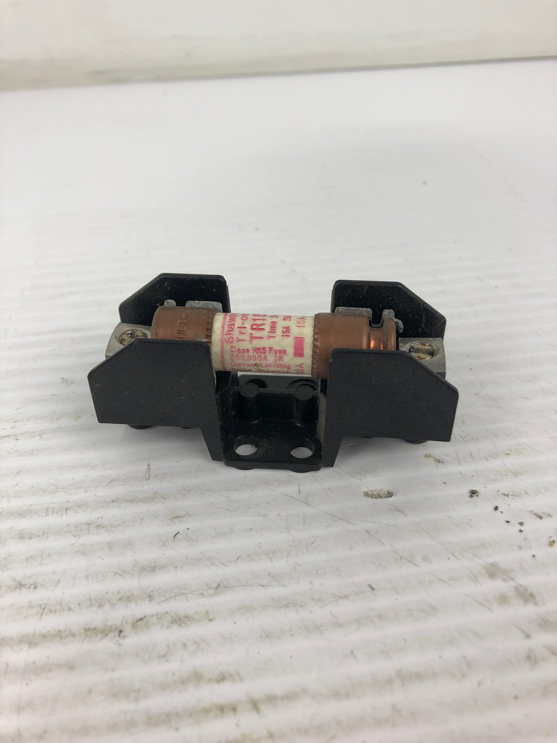 Marathon 98130-1 Fuse Holder with Shawmut TR15R Fuse