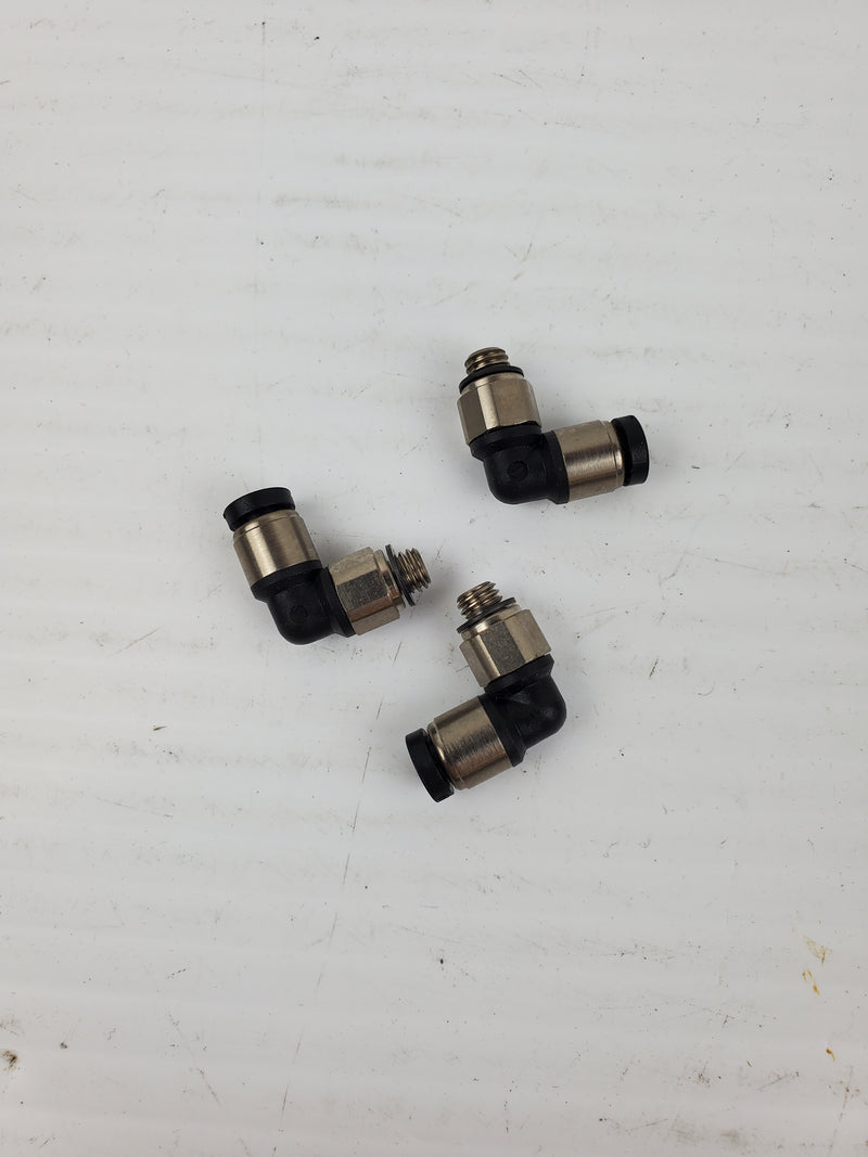 Pisco M4R-M5MC Elbow Connector Valves 1/2" (Lot of 3)