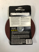 Forney Resin Fibre Sanding Disc 7" x 7/8" 36 Grit Aluminum Oxide 71654 3 Pack