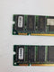 Hyundai GM72V66841ET7K RAM Memory PC100 128MB and 64MB (Lot of 2)