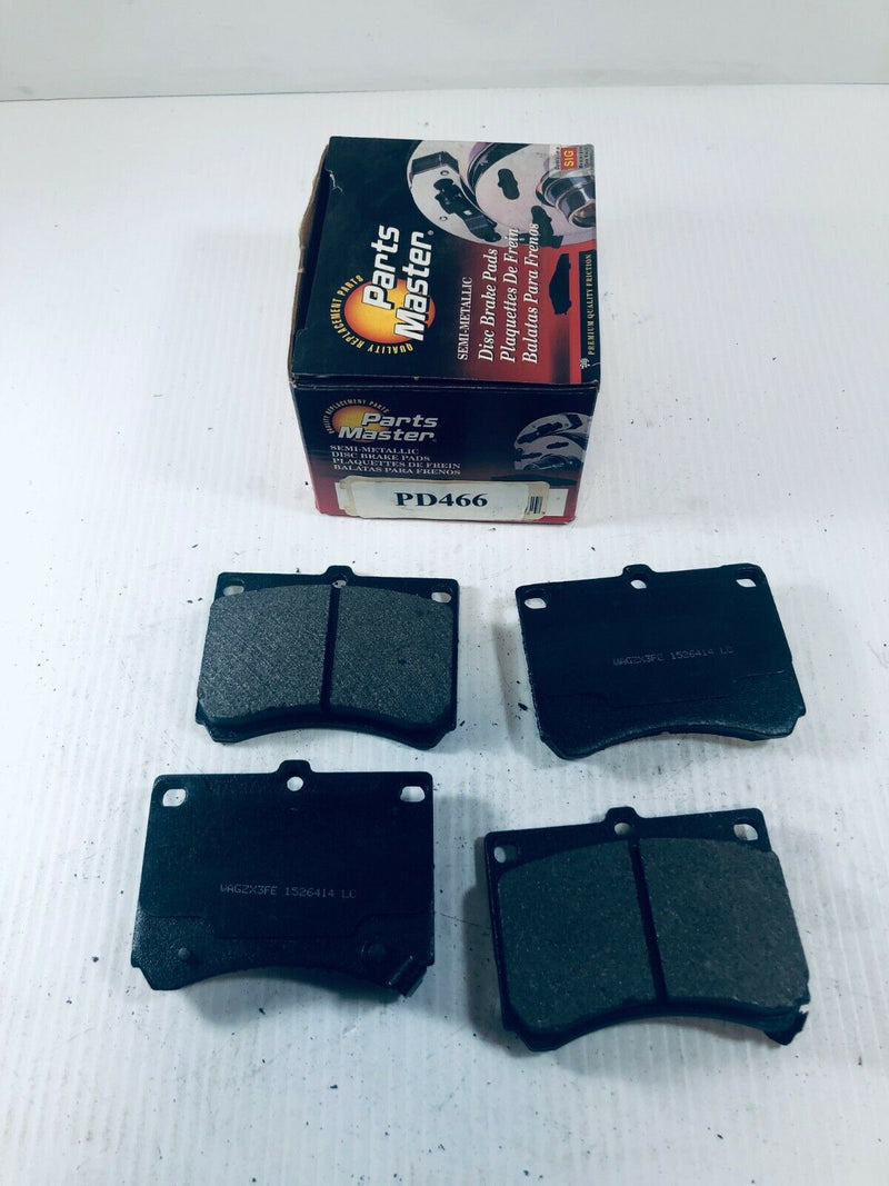 Parts Master Semi-Metallic Disc Brake Pads MD466 PD466