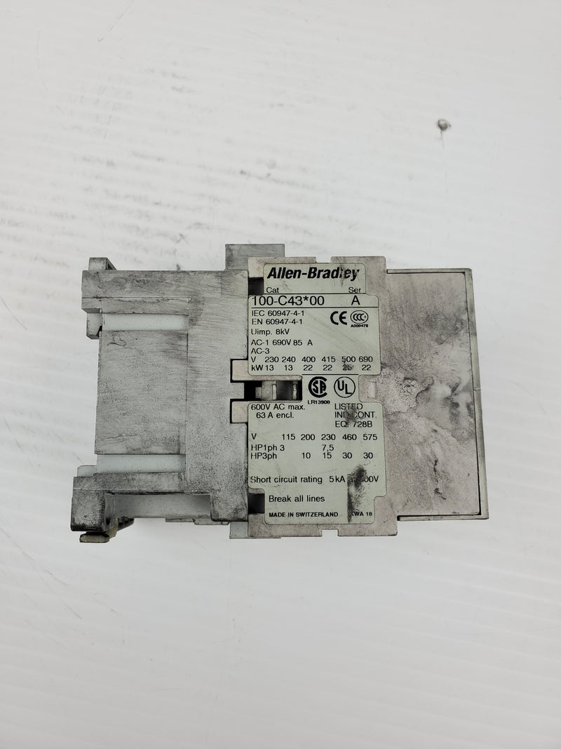 Allen-Bradley 100-C43*00 Ser A Contactor