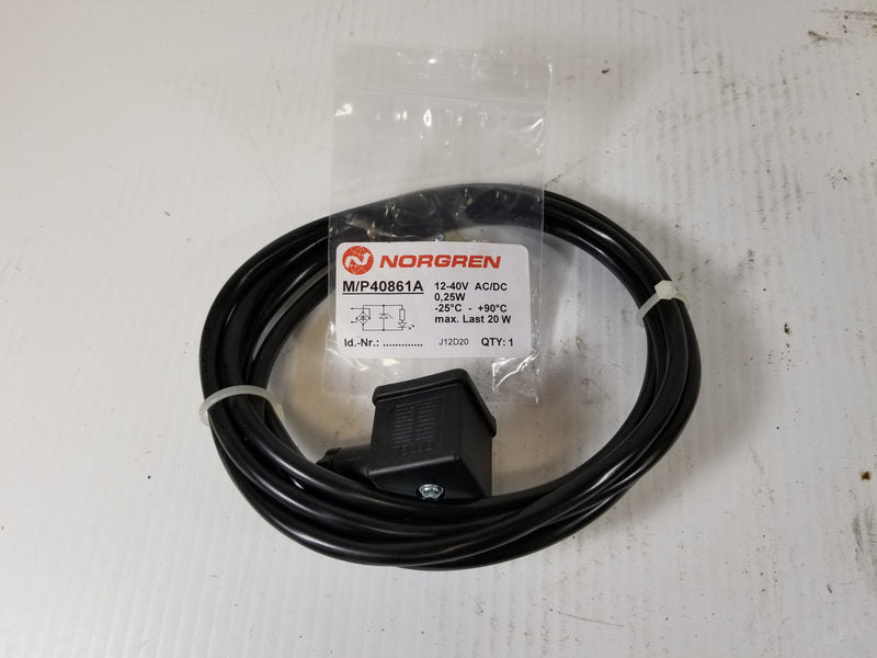 Norgren M/P40861A Solenoid Connecting Cable