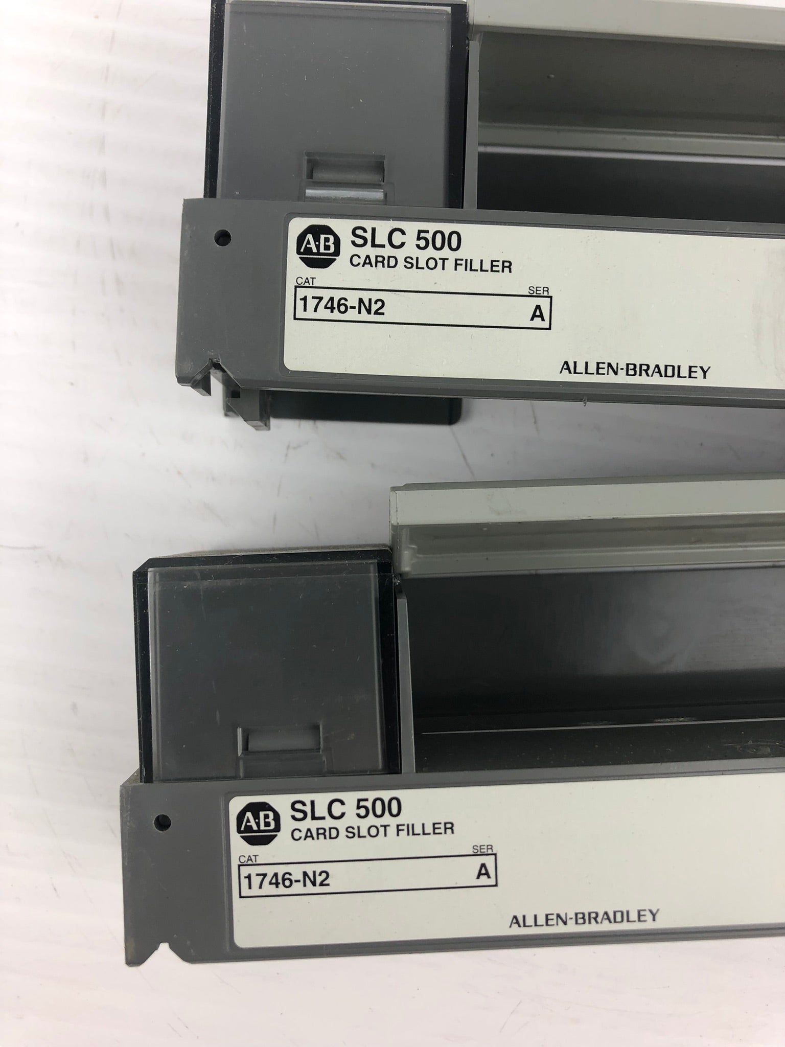 Allen-Bradley 1746-N2 Card Slot Filler Series A SLC 500 - Lot of 2