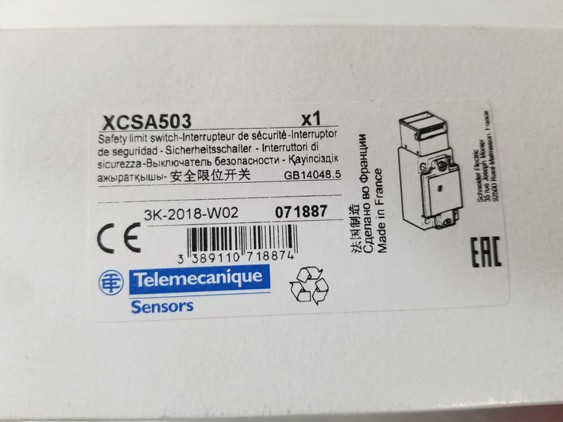 Telemecanique XCSA503 Safety Limit Switch