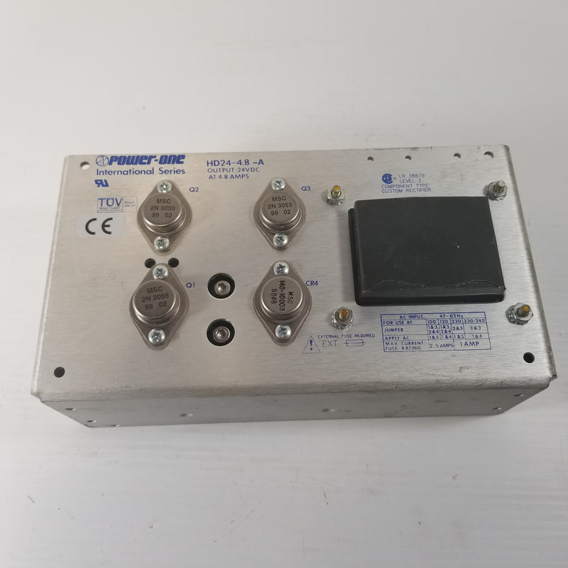 Power-One HD24-4.8-A Power Supply Output 24VDC At 4.8 Amps