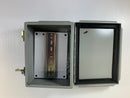 Eaton Cutler Hammer Metal Electrical Enclosure 6”x8”