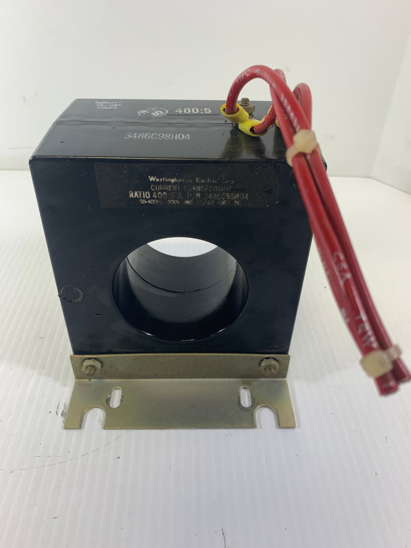 Westinghouse Transformer 3486C98H04 400:5A