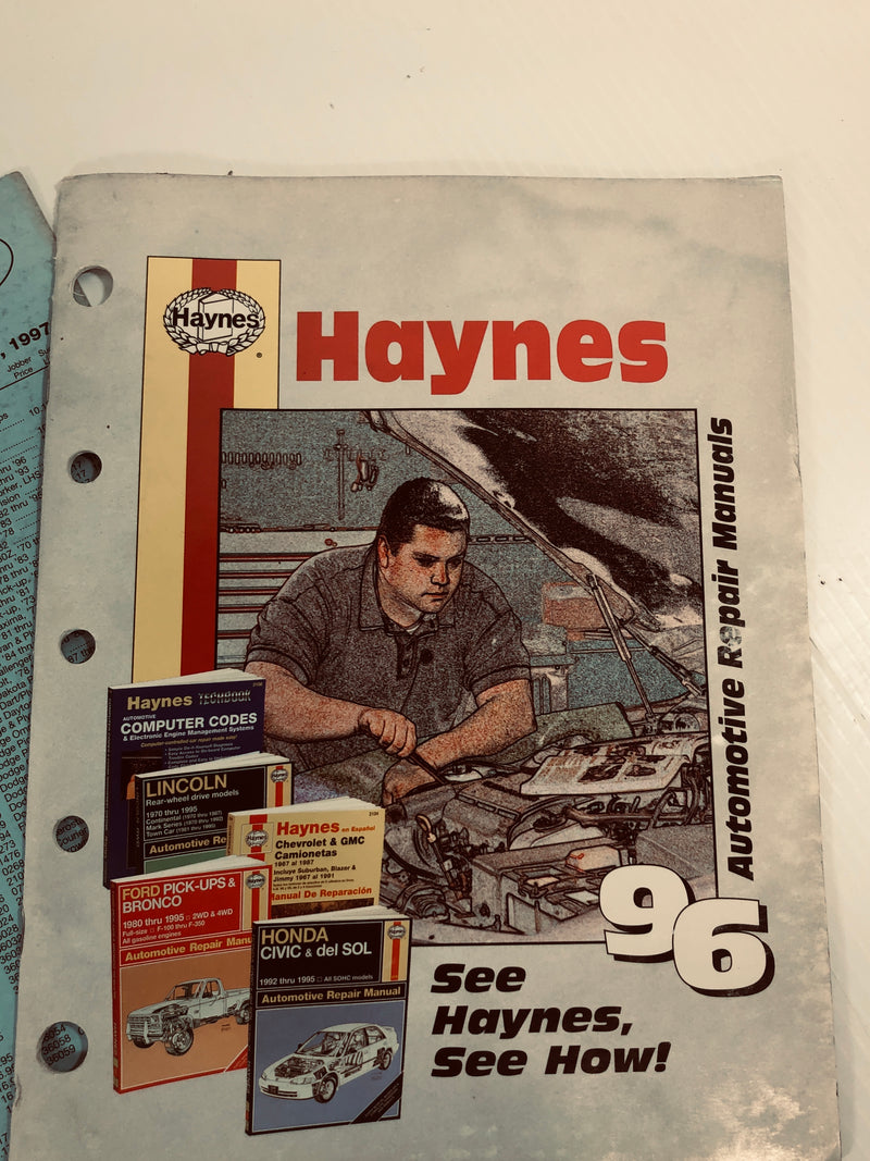 Haynes Automotive Repair Manuals