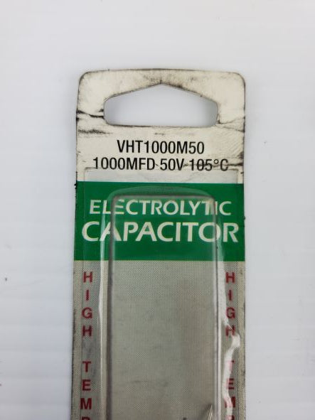 NTE VHT1000M50 Electrolytic Capacitor 50V (Lot of 2)