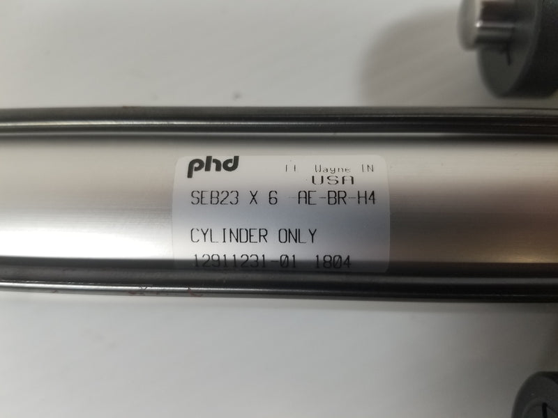 PHD SEB23 X 6 -AR-BR Guided Pneumatic Cylinder 12911231 01