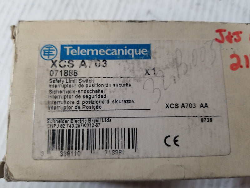 Telemecanique XCSA703 Safety Limit Switch