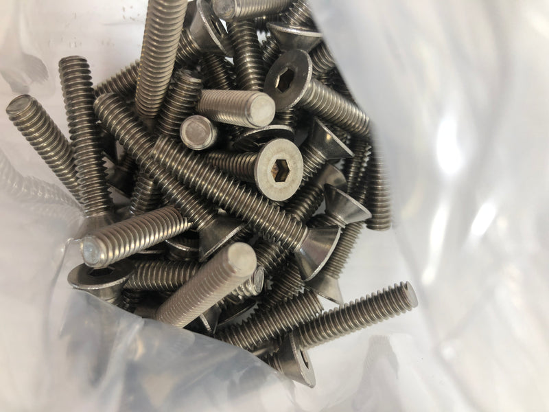 Screw Cap 1/4"-20 1-1/2" Lot of 50 58901018000