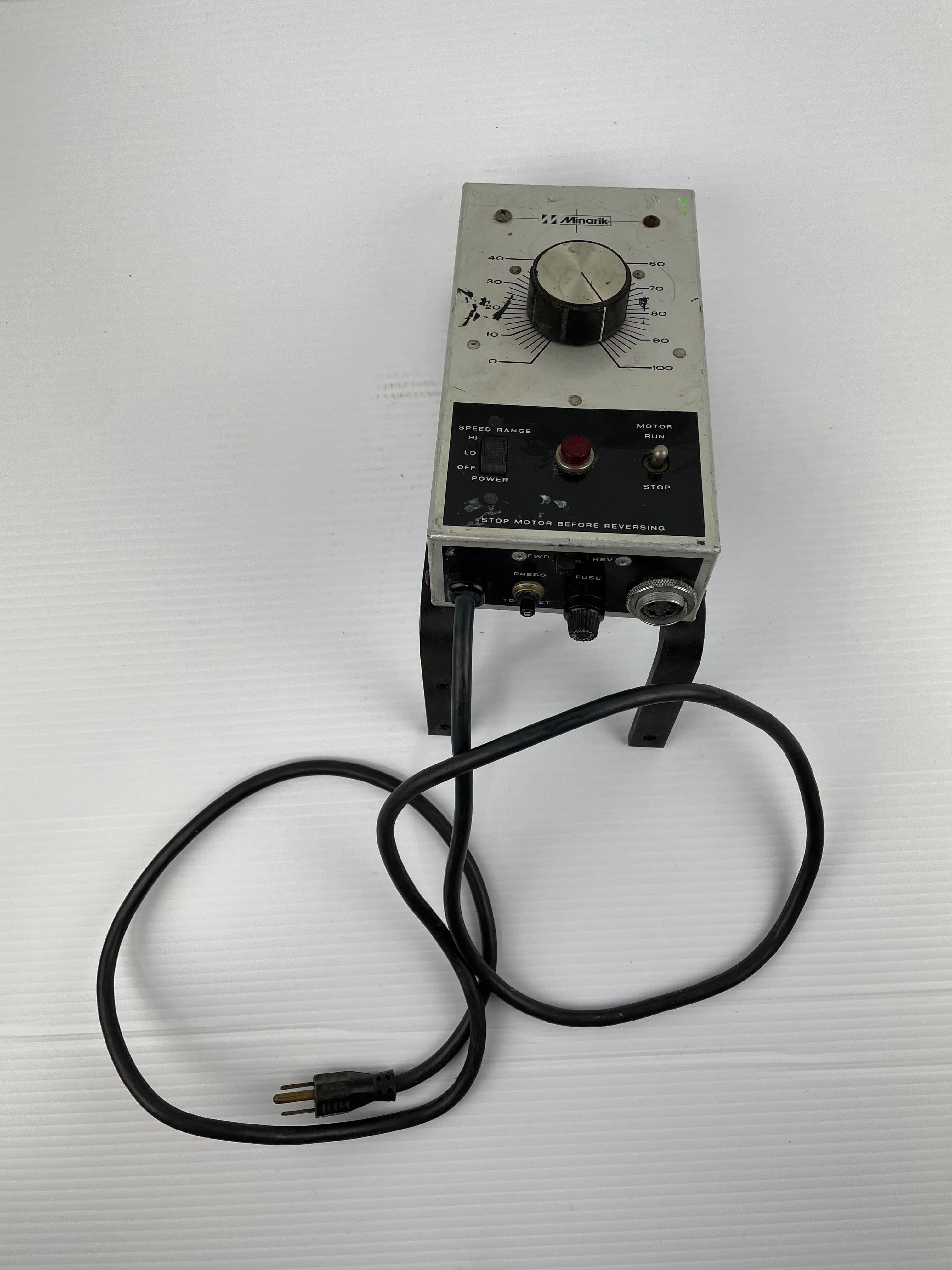 Minarik SL32 Speed Control 115V 1/15HP 2A for use with Shunt Wound Control Motor