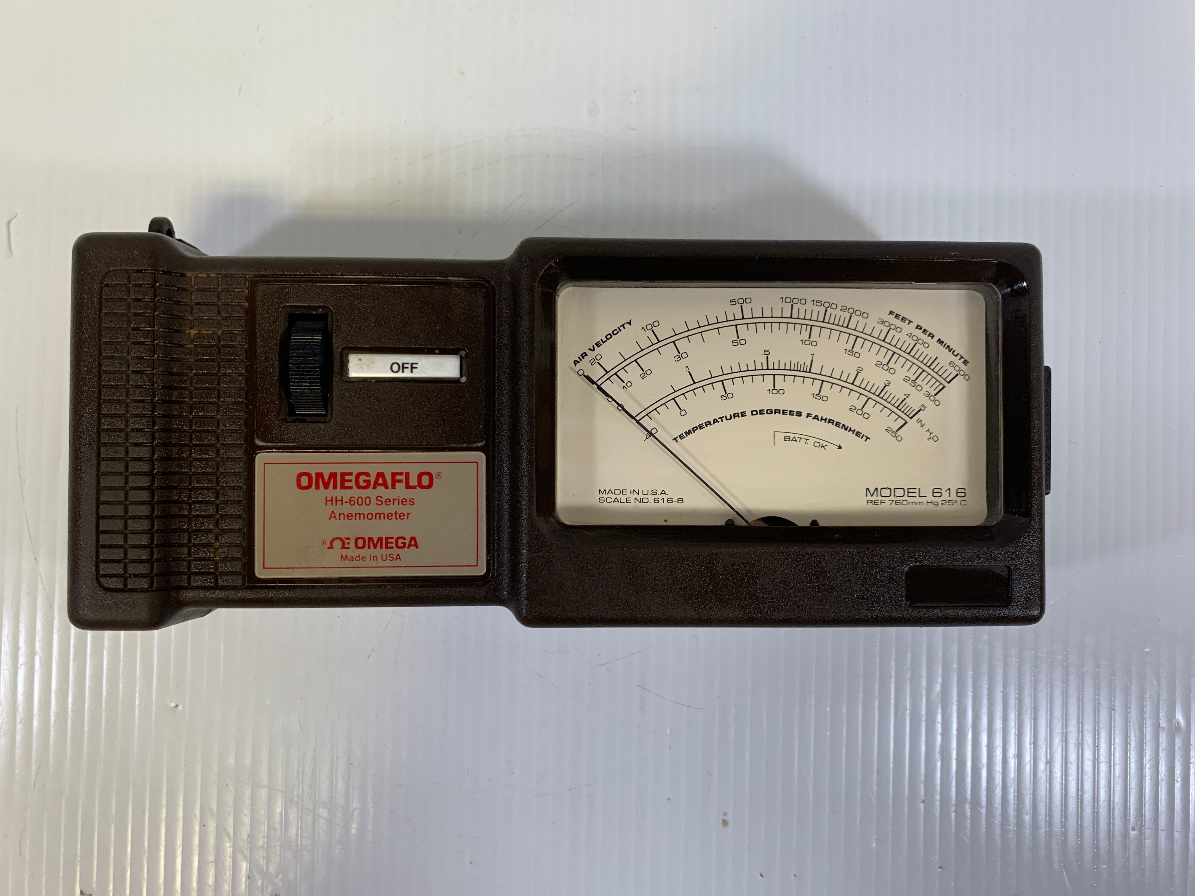 Omegaflo Anemometer HH-600