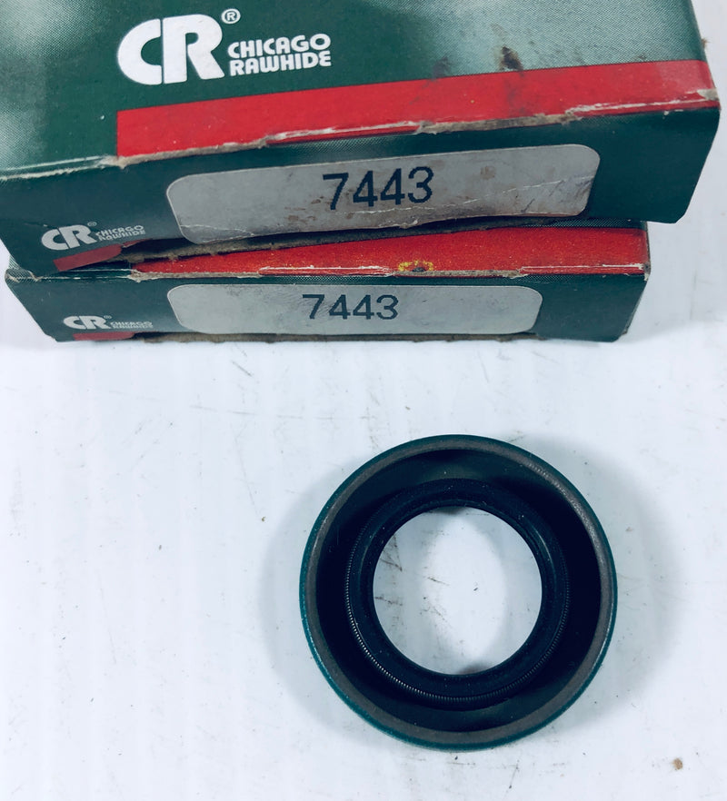 CR Chicago Rawhide Oil Seal 7443 (Lot of 2)