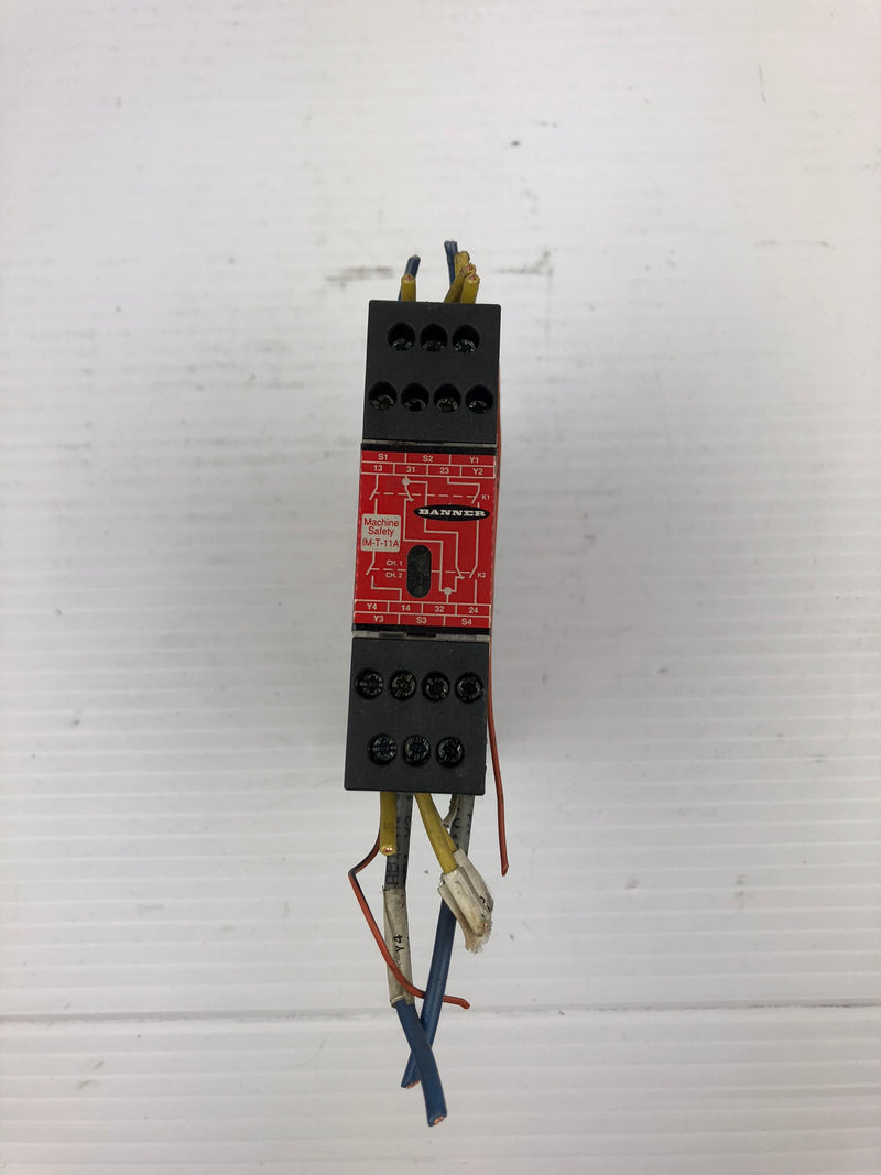 Banner Machine Safety Relay IM-T-11A 24V