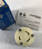 Leviton 2 Pole 3 Wire Locking Connector C2623