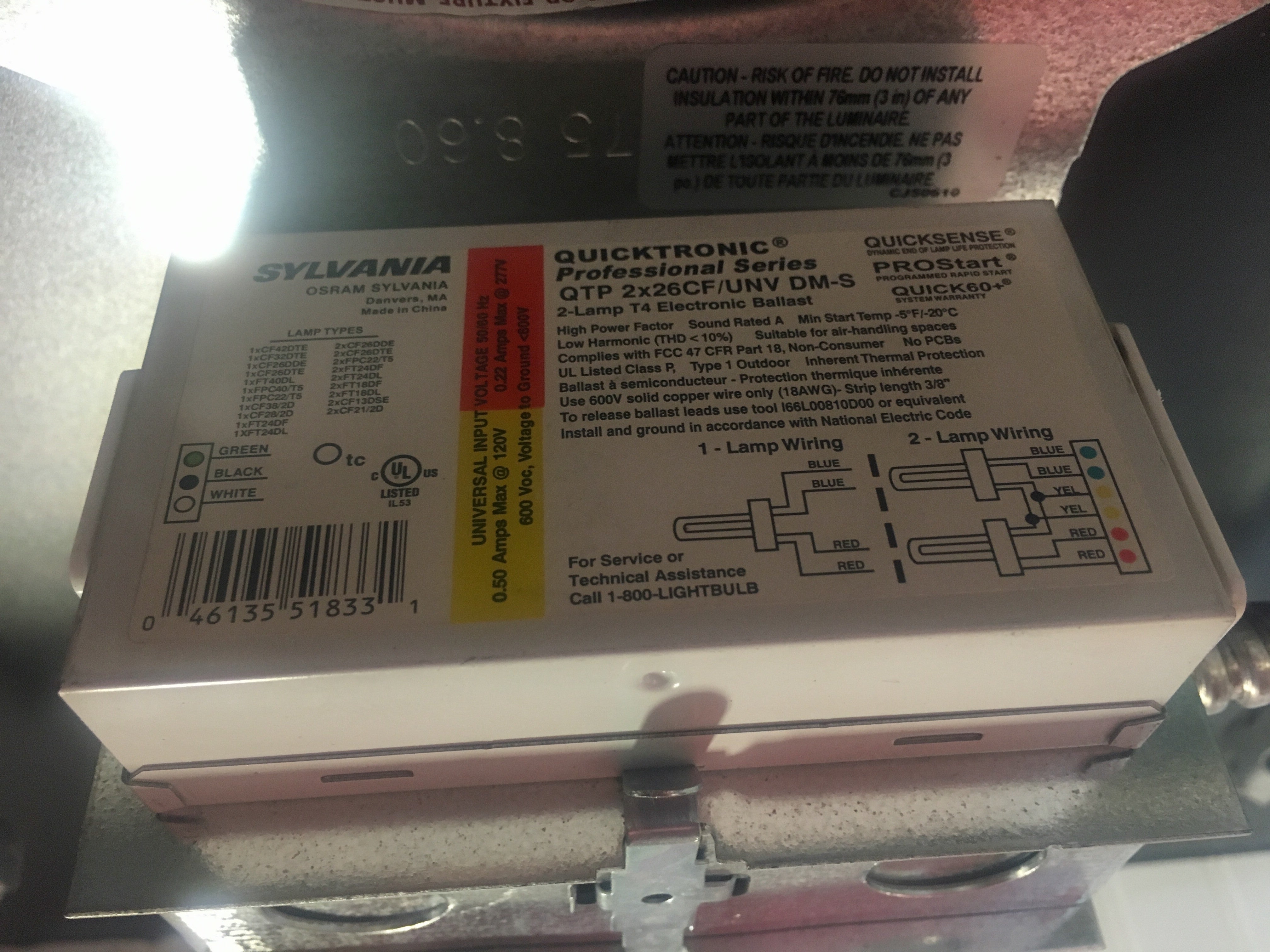 Gotham AFV 32-42TRT 8 MVOLT HSG Lighting Bracket 16 Gauge Galvanized Steel