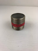 Capitol MFG 40-304/304-L Stainless Steel 1-3/4"x1-5/8" Threaded Pipe Nipple