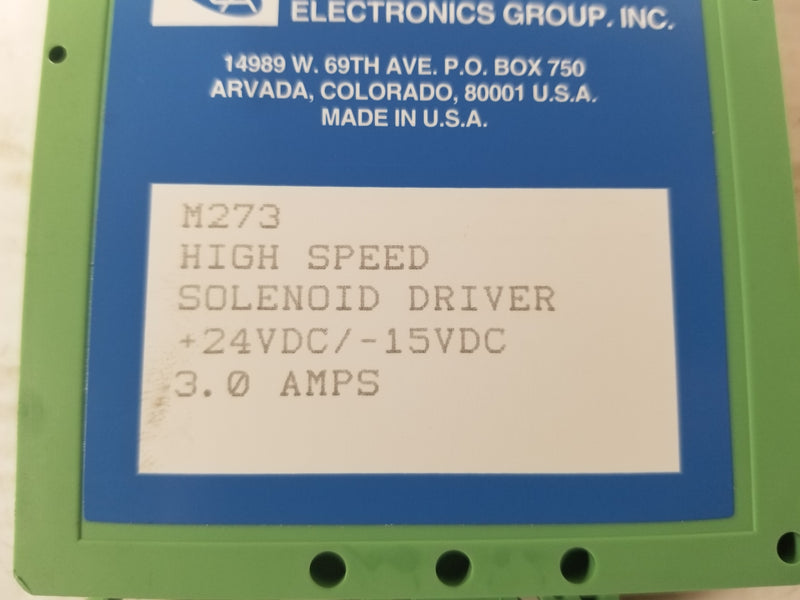 SEA M273 High Speed Solenoid Driver