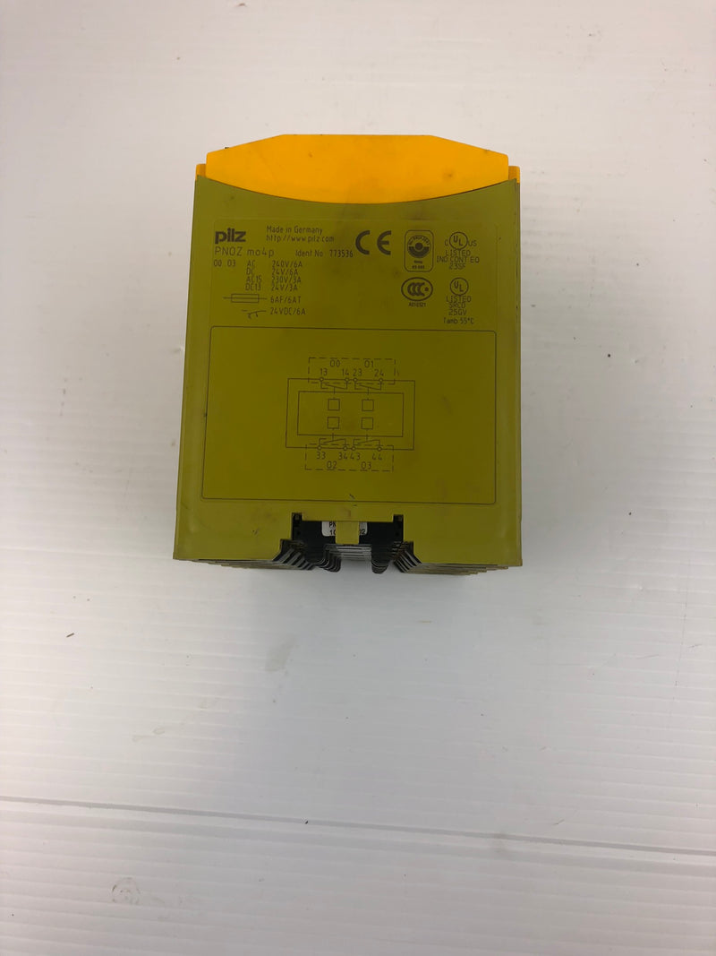 Pilz PNOZ mo4p 773536 Safety Relay Expansion Module X6