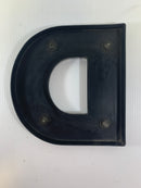 Plastic Letter "D" 9.5" Tall Wall Decor