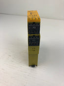 Pilz PZE X4P Safety Relay 0,5 24VDC 4n/o fix