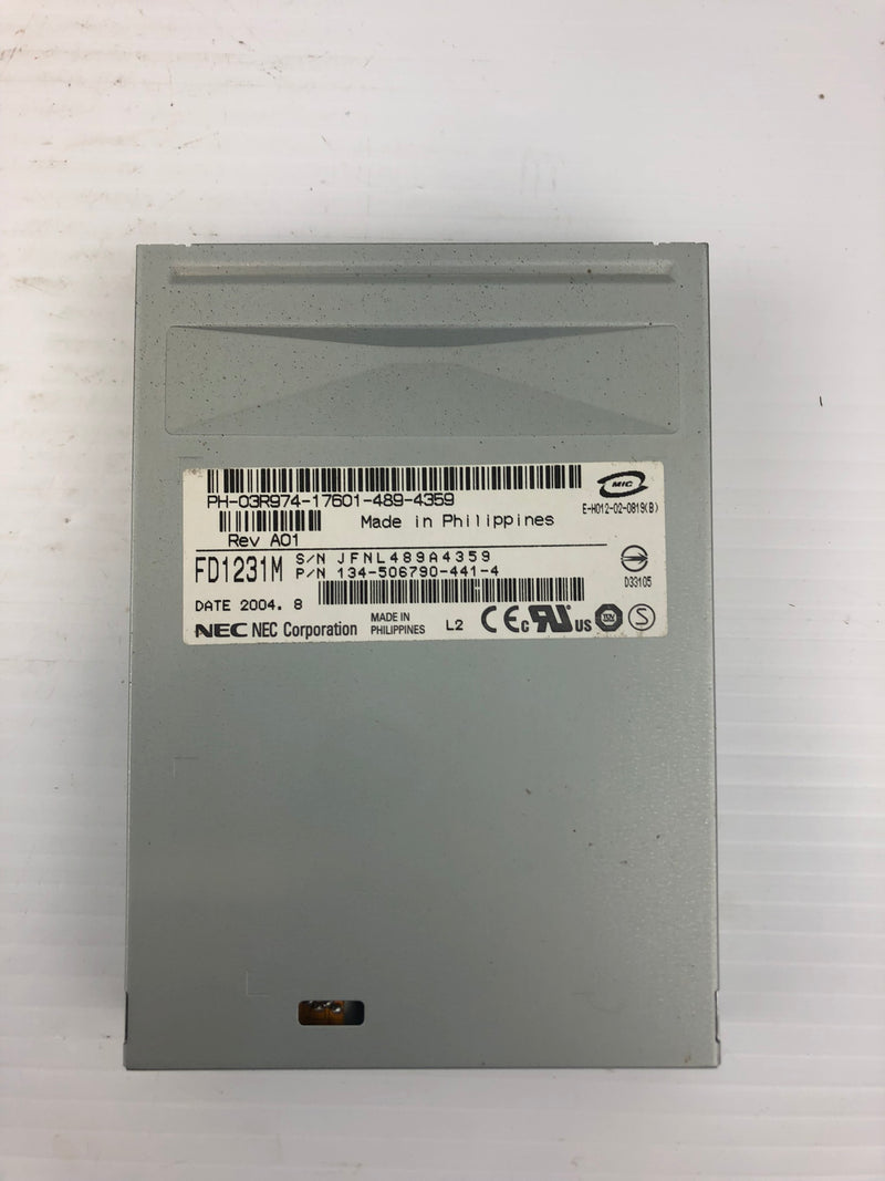 NEC Corp PH-03R974-17601-489-4359 Rev A01 Floppy Disk Drive 134-506790-441-4