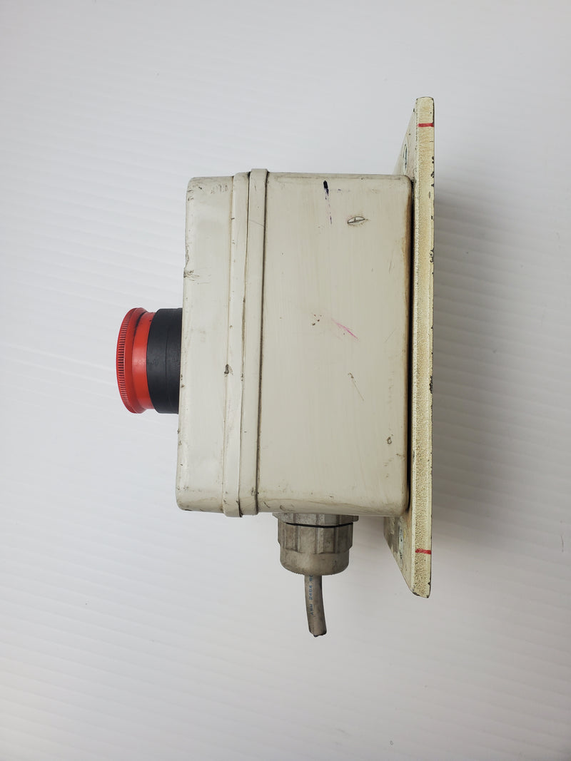 Red Emergency Stop Push Button No Wire On Bracket