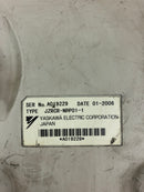 Yaskawa Electric Motoman JZRCR-NPP01-1 Teach Pendant A019229 01-2006