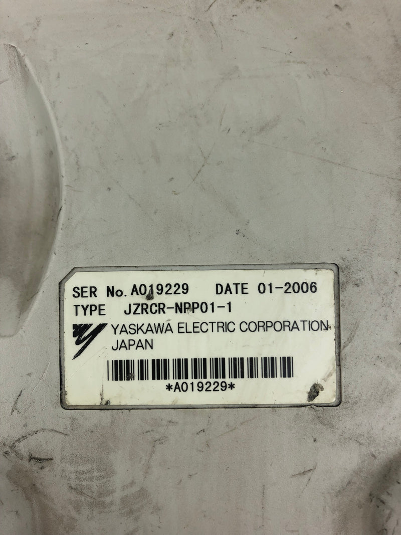 Yaskawa Electric Motoman JZRCR-NPP01-1 Teach Pendant A019229 01-2006