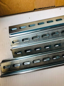 Dinnectors Steel Din-Rail DN35S1 Box of 10 Pieces 35 x 7, 5mm Rail With Slots