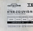 Keystone Electronic Fluorescent Ballast KTEB-232-UV-IS-N-P Case of 10