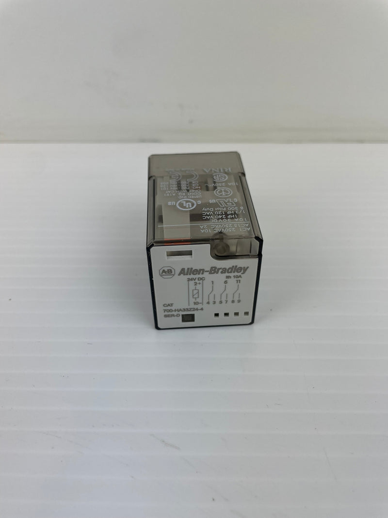 Allen-Bradley 700-HA33Z24-4 General Purpose Relay Series D 24VDC