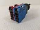 IDEC 2-Position Selector Switch with Contact Blocks HW-F10 HW-F01