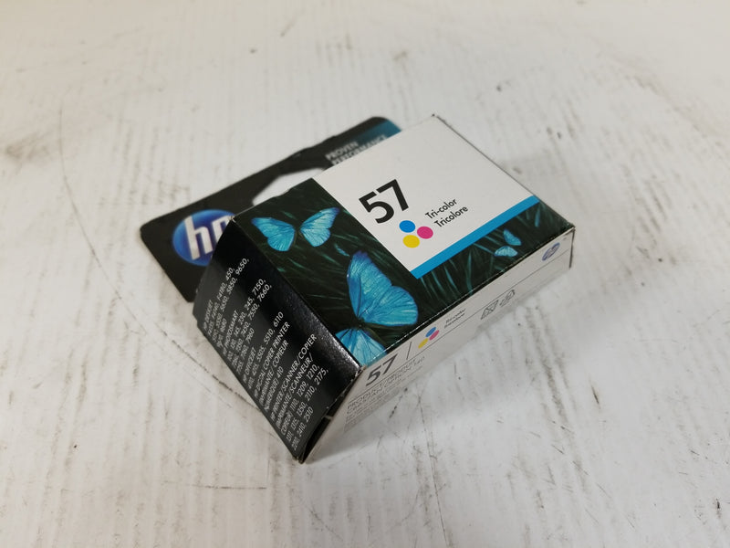 HP C6657AN 57 Tri-Color Ink Cartridge EXPIRED 01/2019