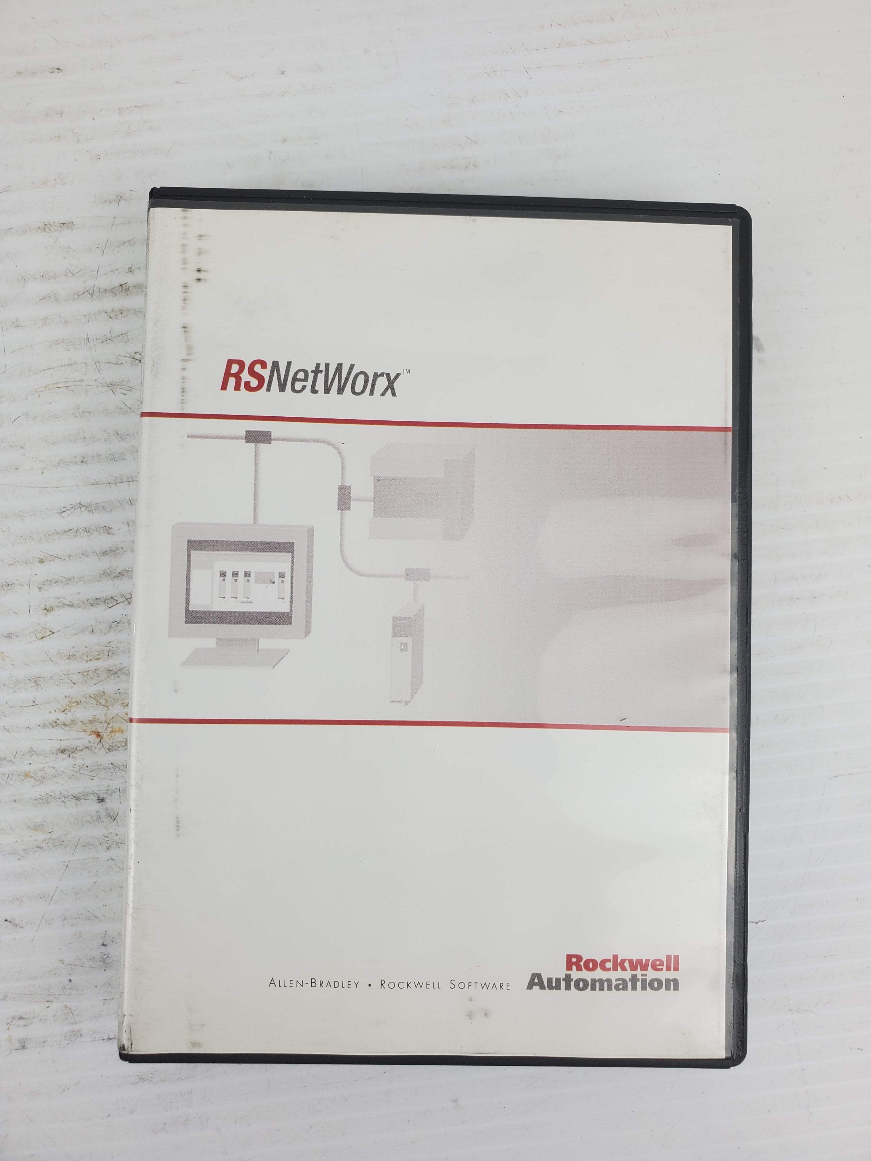 Rockwell RSNetWorx 9357-CNETL3 CD/DVD-ROM 136112 Software Version 11.00.00