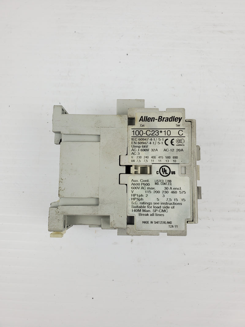 Allen-Bradley 100-C23*10 Electrical Contactor Series C