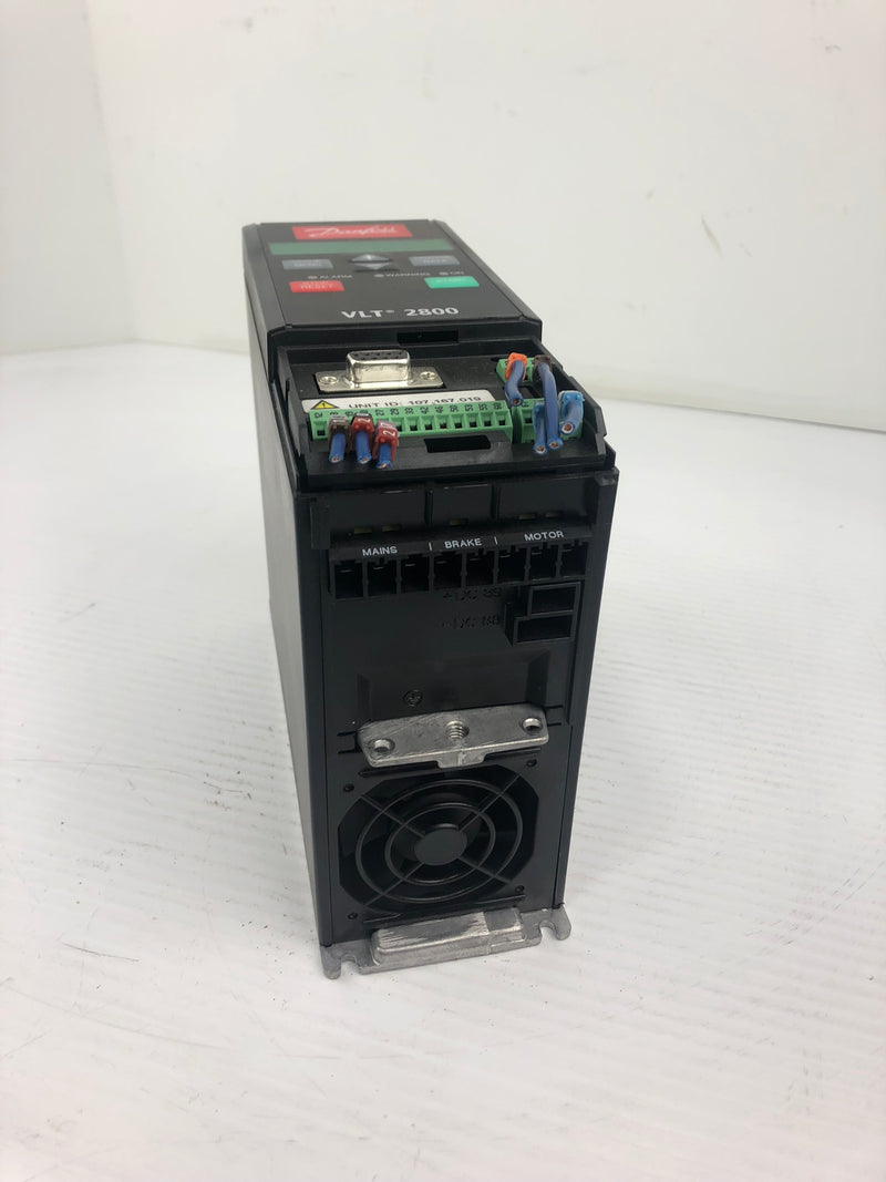 Danfoss 178B8577 Variable Speed Inverter Drive VLT-2800 - No Cover