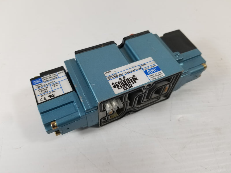 MAC 82A-GC-000-TM-DAAP-1DA Solenoid Pneumatic Valve