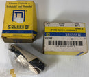 Square D Fuse Block Assembly Class 9070 Type AP-3 Series A (Lot of 2)