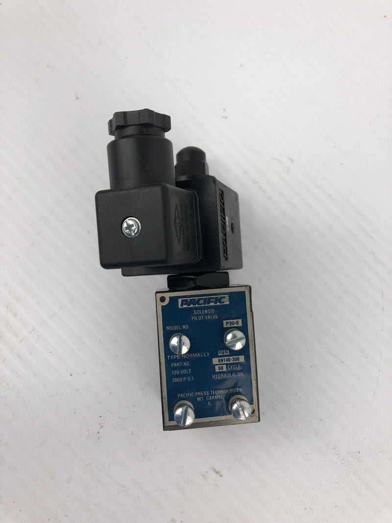 Pacific P30-E Solenoid Pilot Valve 69140-300