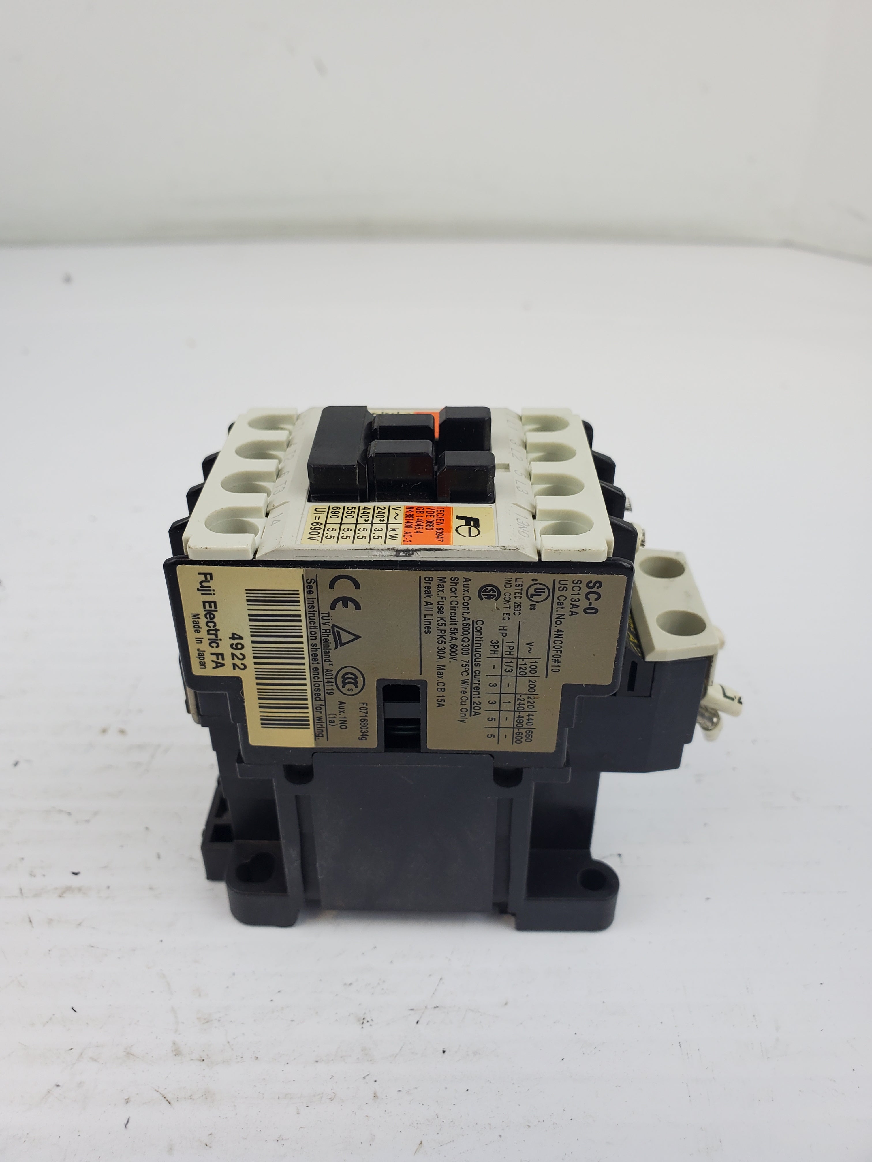Fuji SC-0 (13) SC13AA Contactor 4NC0F0#10