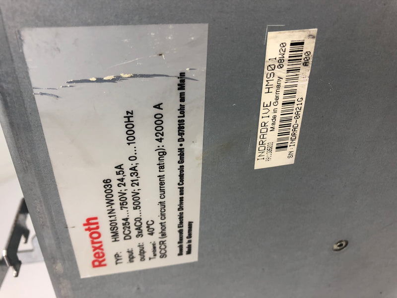 Rexroth HMS01.1N-W0036 Indradrive Drive